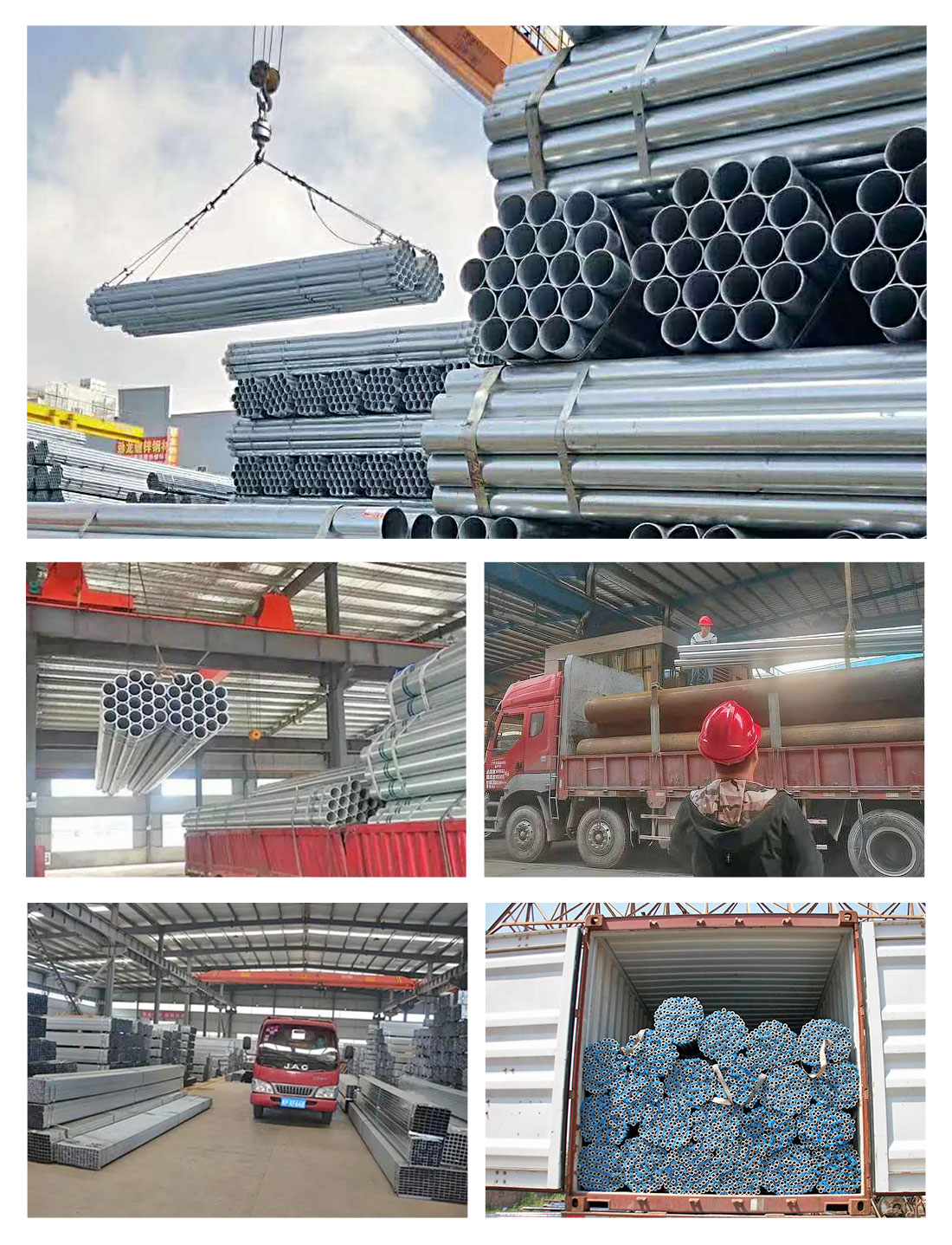 Competitive hot dip galvanized steel pipe greenhouse hollow galvanized